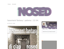 Tablet Screenshot of nosed.org